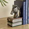 thumbnail image 6 of Danya B. Horses on Books Polyresin Antique Patina Finish Bookend Set of 2, 6 of 10