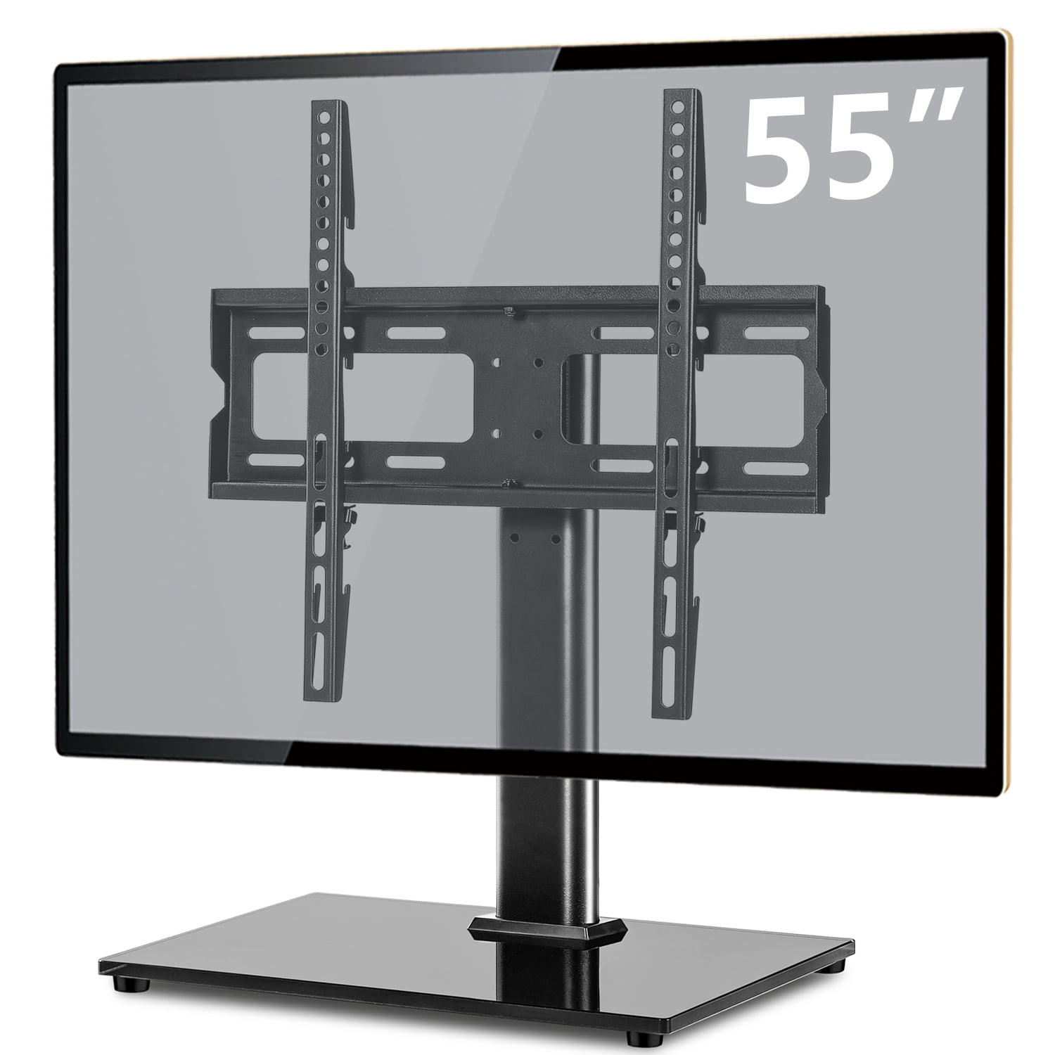 Universal TV Stand Base with Mount Bracket for 27" to 55" TVs 