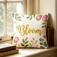 thumbnail image 5 of Darzheoy Floral Pattern Pillow Covers Set, Vintage Breathable Decorative Microfiber Pillow Covers, 2 Pack Pillowcase, Soft Throw Cushion Cover for Living Room, Bedroom, Car, Home, Office, 5 of 7