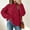 Red women oversized cable knit sweater a1, variant on Tusihei Women Oversized Cable Knit Sweater Long Sleeve Chunky Pullover Tops Casual Fall Winter Cozy Knitwear Loose Fit Sweaters for Women, Pink XL