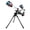 White, variant on Astronomy Telescope for Kids & Adults 50mm Refractor with Finder Scope Tripod Portable Outdoor Camping Hiking Silver 47.5cm×32.5cm