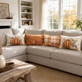 thumbnail image 3 of Thanksgiving Fall Harvest Throw Pillow Covers 12x20 Inch Set of 4, Printed Pumpkin Decorative Pillowcases, Farmhouse Holiday Cushion Covers for Sofa Living Room Home Fall Halloween Thanksgiving Decor, 3 of 8