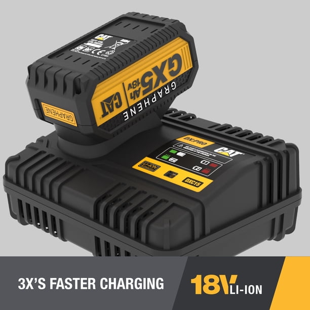 Caterpillar Cat® GXB5 18V 1 FOR ALL 5Ah Graphene Battery - Walmart