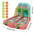 thumbnail image 4 of Mini Basketball Tabletop Game, Two-Player Finger Flick Toy with Competitive Scoring, Portable Indoor Sports Activity, 4 of 8