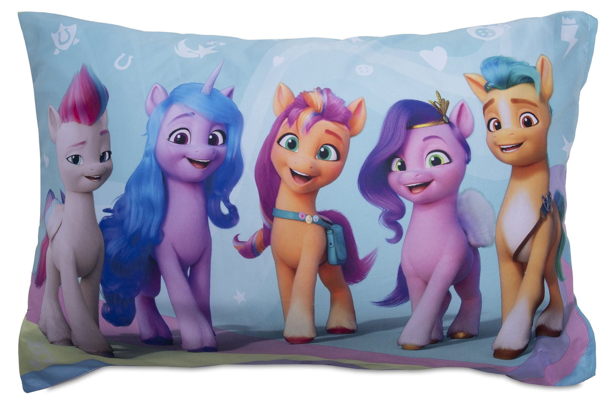 My Little Pony 4-Piece Toddler Bedding Set, Ponies Unite Toddler Bed