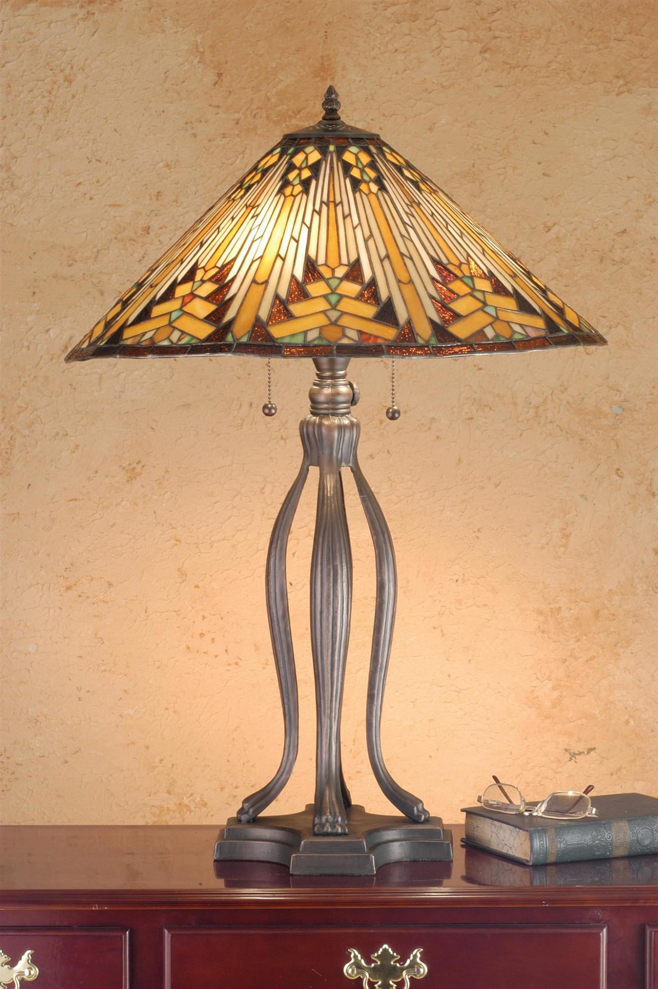 Meyda Tiffany 66226 Tiffany Glass Stained Glass / Tiffany Table Lamp