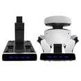 thumbnail image 1 of 5-in-1 Charging Station Stand for PS VR2 and PS5 Controller Charging Dock Station with VR Headset Stand, Charging Base Stand with LED Indicators, 1 of 5