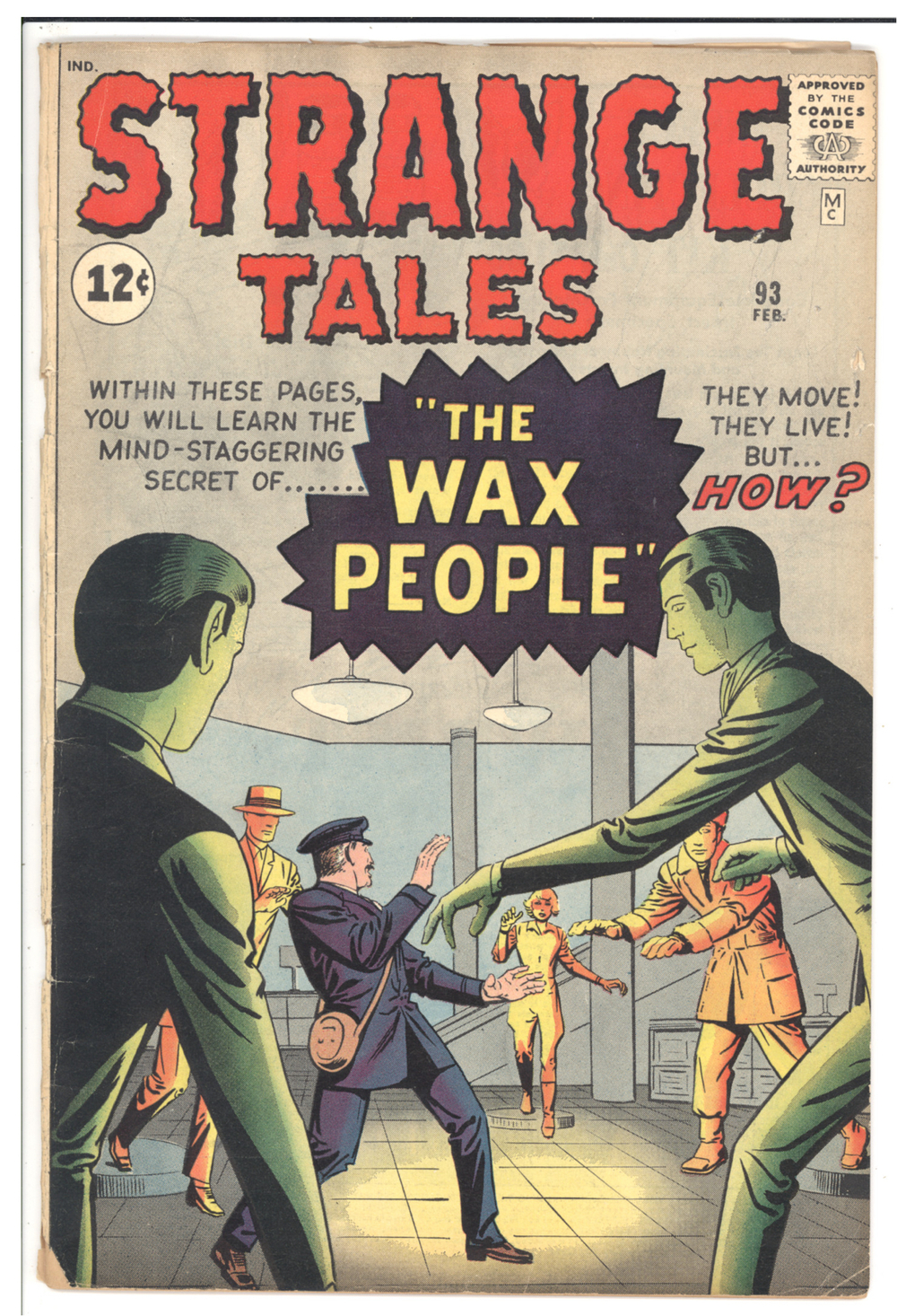 Cover of Strange Tales #93