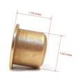 thumbnail image 3 of The ROP Shop (Pack of 4) Caster Bushings OD 1-5/8", ID 1-1/4", Flange OD 2", Height 1-3/8", 3 of 5