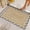 Navy Blue, variant on Jute Area Rug For Home And Living Room Décor Rectangular Scalloped Natural Jute Area Rug Carpet Natural 2' x 3' BY KALVEERA