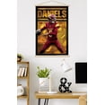 thumbnail image 2 of NFL Washington Commanders - Jayden Daniels 25 Wall Poster with Magnetic Frame, 22.375" x 34", 2 of 5