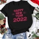 thumbnail image 2 of Blusa de mujer Navidad Impreso Casual Moda Todo-fósforo Camiseta de manga corta Tops Pompotops  hfajkhk124398, 2 of 4