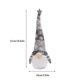 thumbnail image 5 of Moyic Navidad Candy Jar Prop Paquete de tamaño pequeño Caja Titulares Interesante Universal DIY Cajas de regalo de Navidad Suministros de Kits de decoración para fiestas Gris, 5 of 6