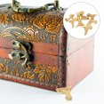 thumbnail image 3 of 8pcs Antique Bottom Corner Guards Furniture Feet Decorative Corner Protectors, 3 of 8