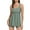 Army Green, variant on UTSJKR Tankini Swimsuit for Women 2026 Two Piece Bathing Suits Babydoll Peplum Cami Top with Boyshorts Tummy Control Swimwear Black M