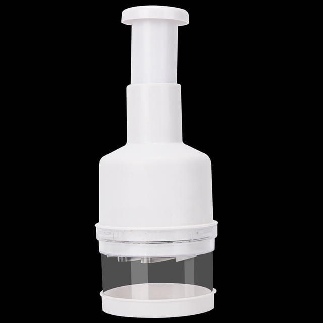 Garlic Press Garlic Chopper Plastic Stainless Steel Kitchen Garlic Hand Press Chopper Cutter Vegetable Onions Peeler ToolsWhite