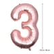 thumbnail image 2 of Globos gigantes de aluminio de 40 pulgadas con el número 30 para fiestas, festivales, cumpleaños, aniversarios, accesorios para fotos, 2 of 6