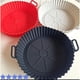 thumbnail image 1 of Cesta de freidora de aire redonda de silicona y forma de horno para freidora eléctrica con asa Deng Xun unisex, 1 of 2
