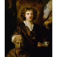 thumbnail image 3 of Sir Peter Lely 12x14 Black Modern Framed Museum Art Print Titled - Bartholomew Beale (circa 1670), 3 of 5