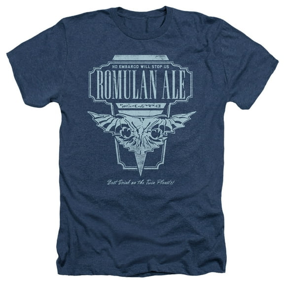 Star Trek The Next Generation - Romulan Ale - Heather Short Sleeve Shirt - Medium
