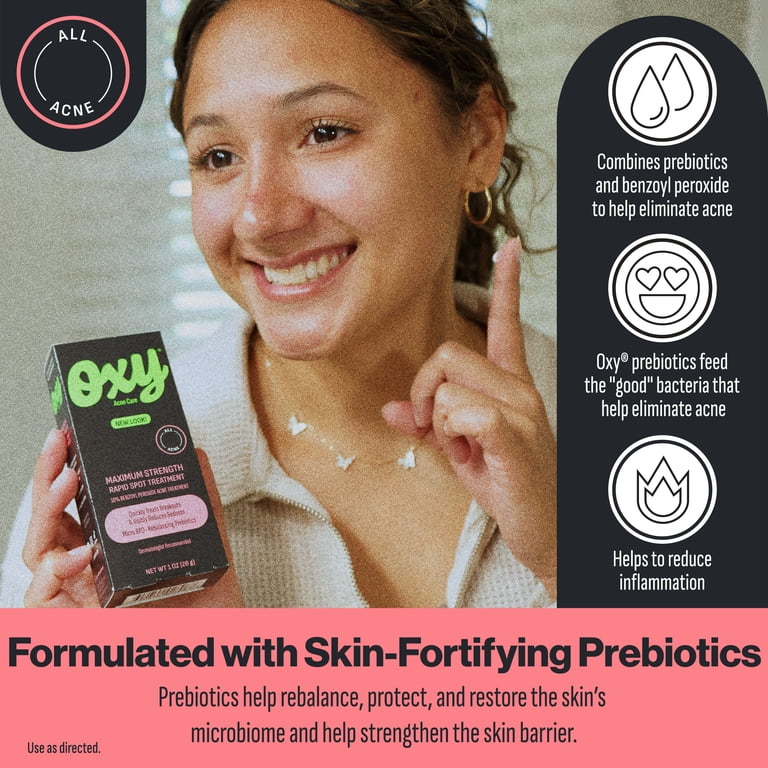 OXY Strength Rapid Spot Treatment, Benzoyl Peroxide Acne Solution