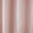 thumbnail image 3 of Exclusive Home Rideaux Intérieur/extérieur Cabane Unie à Oeillets Panneau de Rideau, 54x120, Rose Pâle, 2 Panneaux, 3 of 5