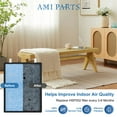 thumbnail image 5 of AMI PARTS 4-in-1 H13 True Hepa Filter Replacement for Smart 2.0 Air Purifier Filters HSP002, , 1 Pack, 5 of 8