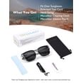 thumbnail image 6 of TINHAO Polarized Sunglasses Over Glasses for Women Men, Fit Over Glasses Sunglasses with Square Oversized UV Protection, 6 of 7