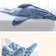 thumbnail image 3 of Manta con mangas, manta portátil con forma de tiburón, sudadera con capucha esponjosa con forma de tiburón, manta con mangas para adultos con forma de tiburón, niños y niñas, manta de, 3 of 6