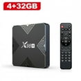 thumbnail image 1 of Smart TV Box X98h Android 12 Allwinner H618 Bluetooth 5.0 Wifi 2.4g 5g 4k Media Player Set top Box EU Plug 4+32GB, 1 of 4