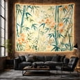 thumbnail image 6 of Bamboo Botanical Tapestry with Leaves and Coordinated Floral Designs, 6 of 7