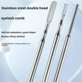 thumbnail image 3 of Eyelash curling tools Eyelash Brush Eyebrow Brush Tools Makeup Double Headed Q5, 3 of 8