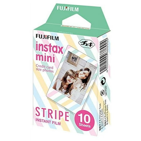 Fujifilm Instax Mini 8 instant Film Stripe 10 Sheet
