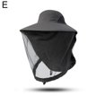 thumbnail image 1 of Wbxfbo Chapeau Anti-Moustiques d'Extérieur Été Protection Solaire UV Pêche Respirant en Maille Randonnée Couvre-Visage Chapeau Insecte Camping, 1 of 7