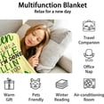 thumbnail image 6 of Pickle Throw Blanket for Kids - 40x50 Inches Crib Size - Soft Fluffy Cozy Blankets Gift - Beige Novelty Blanket Throws for Travel, Office, 6 of 6