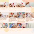 thumbnail image 6 of pdqouc DIY Dotted Diamond Art Painting Wind Chime Kit Three Dreamy Sun Catchers Diamonds Dot Paintings Hanging Ornaments for Spring Home Garden, 6 of 6
