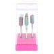 thumbnail image 2 of Taladro de uñas de cerámica de 7 partes, de uñas, accesorio de eléctrico Expositor rosa shamjiam Bit de arte profesional de uñas, 2 of 9