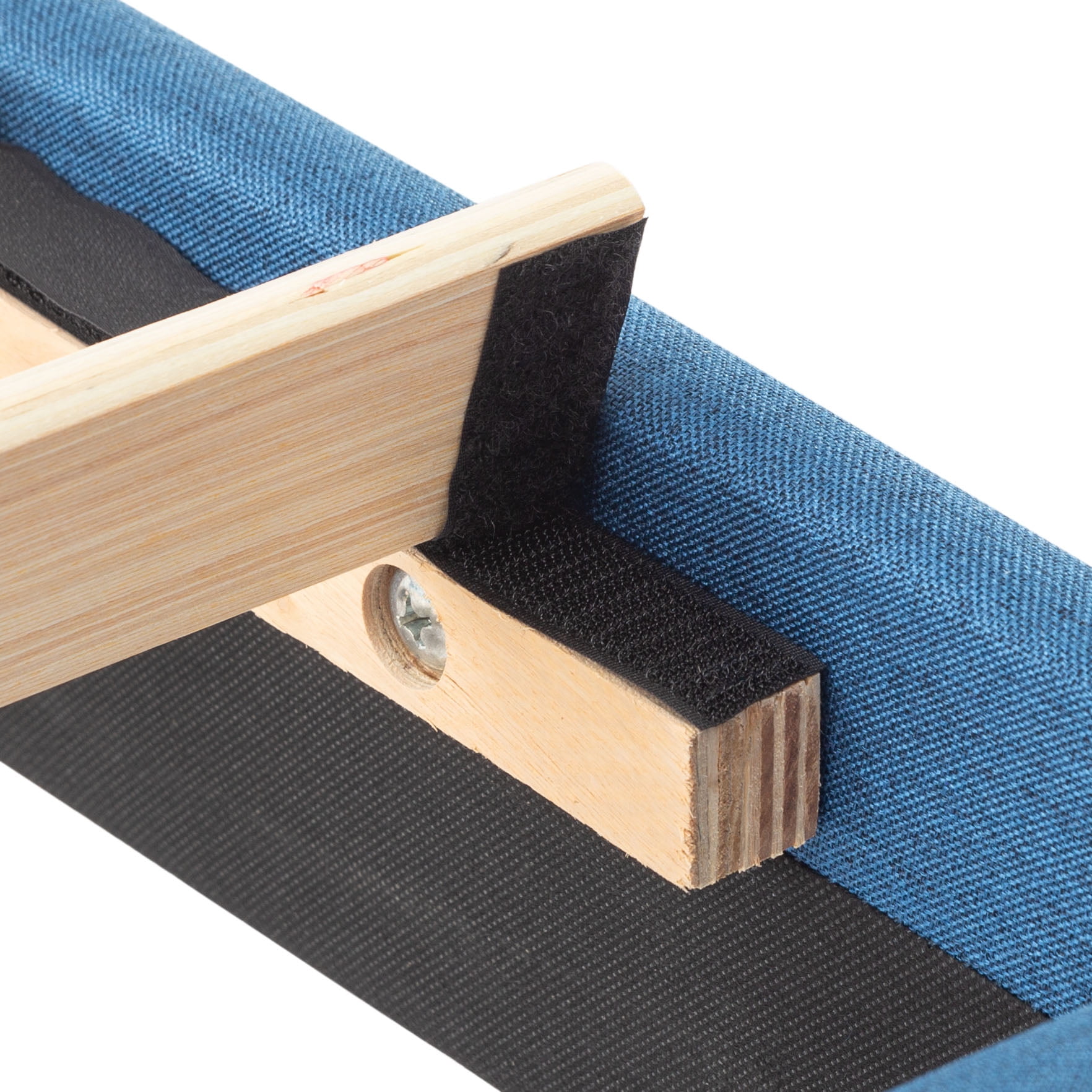 Gewnee Queen Size Platform Bed Frame with Upholstered Tufted Headboard,Wood Slats Support,Easy Assembly,No Box Spring Needed,Dark Blue