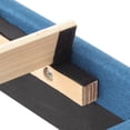 thumbnail image 5 of AENKYO Modern Platform Bed Frame with Upholstered Headboard, Full Size,Blue, 5 of 7