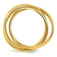 thumbnail image 2 of Auriga Fine Jewelry 14K Yellow Gold Wedding Band Ring Size 7 for Women, 2 of 6