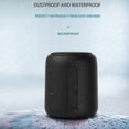 thumbnail image 4 of Wweixi Compact And Portable Bluetooth Speaker Wireless Connection 360 Degree Sound Effects Fashionable Red, 4 of 6