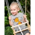 thumbnail image 2 of Halloween Giraffe And Pumpkin T-Shirt Toddler -Image by Shutterstock,  5 Toddler, 2 of 4