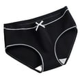 thumbnail image 3 of JUSLIO Panties for Women Cotton Briefs Soft Comfortable Breathable Underwear Black XL, 3 of 3