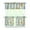 cfcl-890, variant on Rustic Boho Kitchen Curtains 36 Inch - 3 Panel Vintage Floral Set with Blooming Wildflowers, Farmhouse Rod Pocket Window Drapes