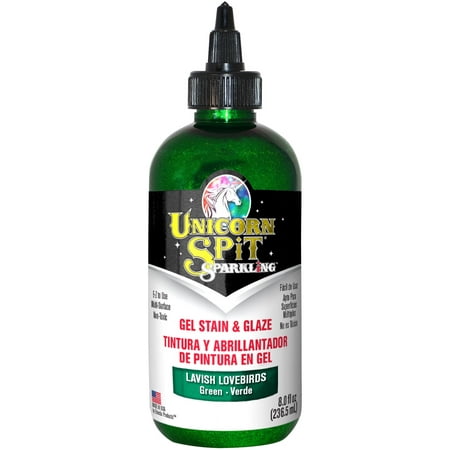 UPC: 0076818006312 | Unicorn Spit Sparkling Wood Stain & Glaze 8oz-Lavish Lovebirds