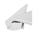 thumbnail image 2 of Cubierta de bisel triangular del alerón de la ventana trasera de la puerta cromada del automóvil para C- 2016-2021, 2 of 5