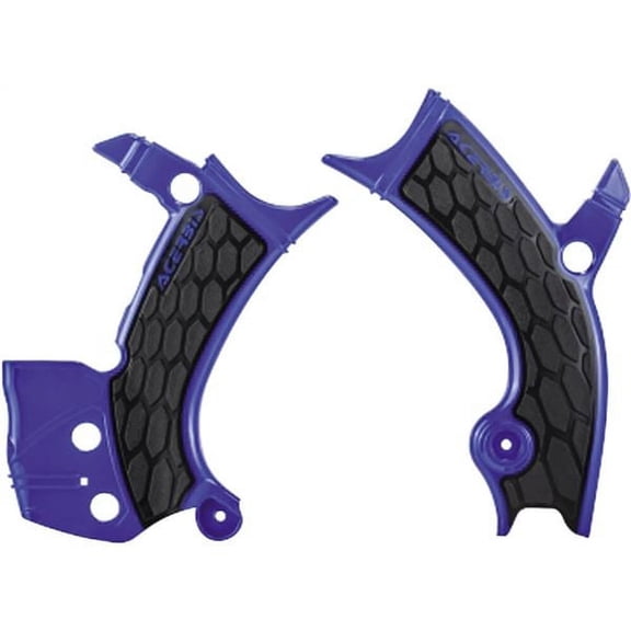 Acerbis X-Grip Blue/Black Frame Protectors (2689411034)