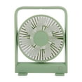 thumbnail image 1 of ELLE Ocean Breeze Series Magnetic Tabletop Rechargeable Fan (Sage Green), 1 of 5
