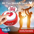 thumbnail image 5 of Talkie Toys Products Love Button - El botón parlante reproduce 10 dichos de amor, 5 of 5