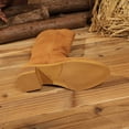 thumbnail image 4 of Gamivast Boots for Women Faux Suede Knee High Boots Round Toe Pull On Riding Boots Low Block Heel for Outdoor Travel Walking Daily Casual Footwear Orange 38, 4 of 6